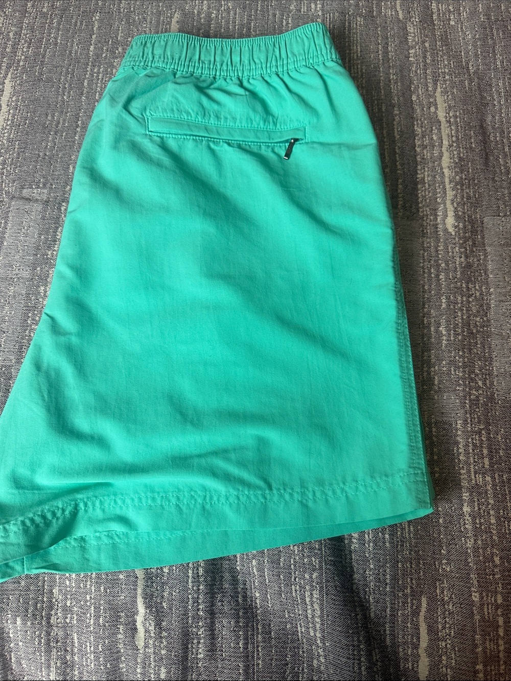 Caribbean Swimwear Turquoise Lightweight Swim/Active Shorts Men’s Size Large